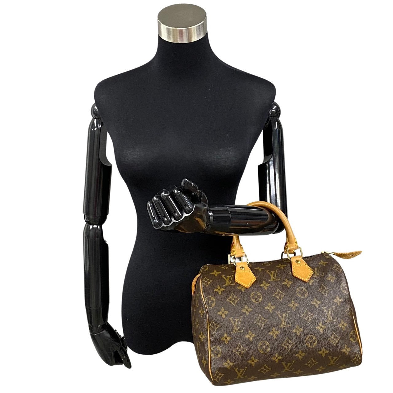 Louis Vuitton Speedy 25 Canvas Handbag M41528 in Good condition