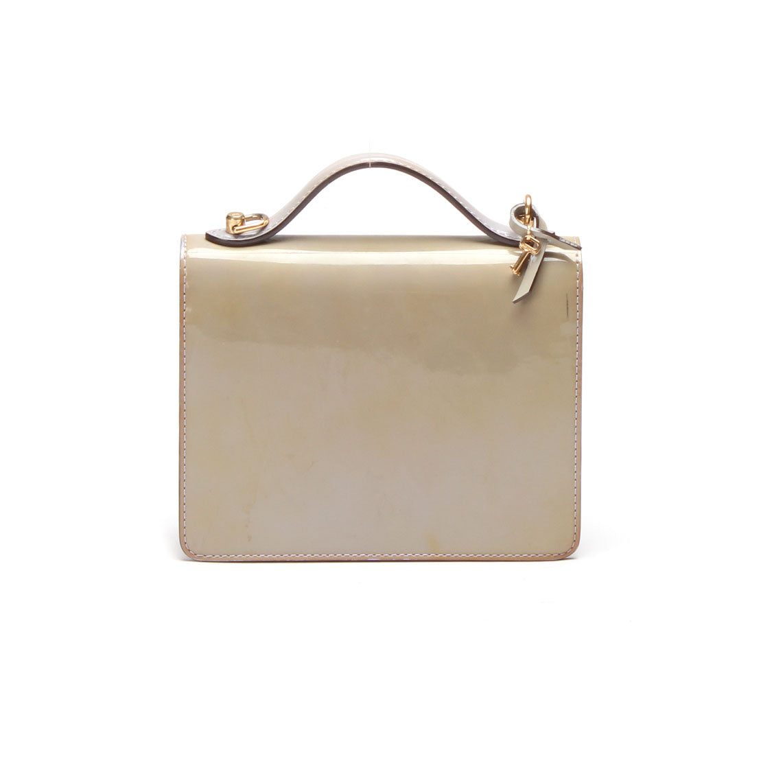 Patent Leather Monceau Bag