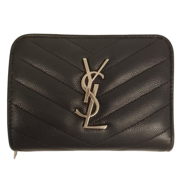 Yves Saint Laurent Cassandra Leather Wallet