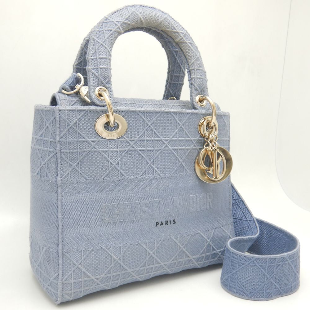 Dior Lady D-Lite Embroidered Handbag