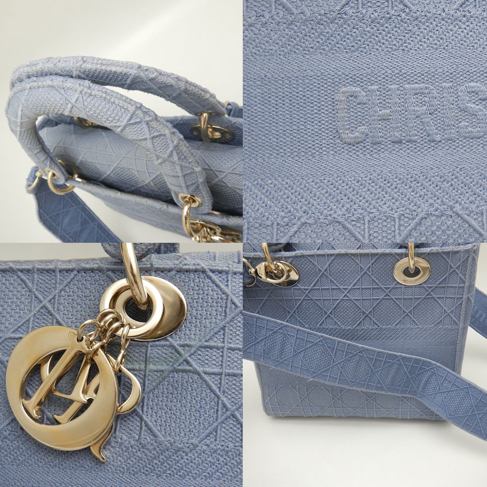 Dior Lady D-Lite Embroidered Handbag