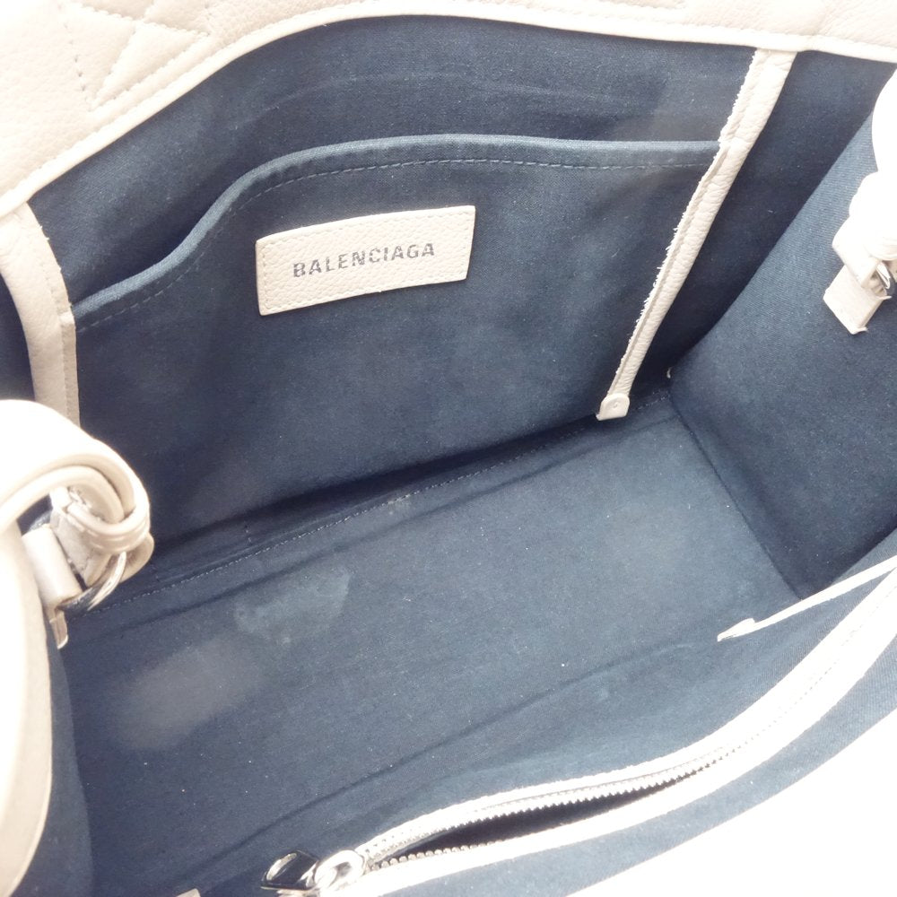 Balenciaga Canvas Leather 2Way Bag