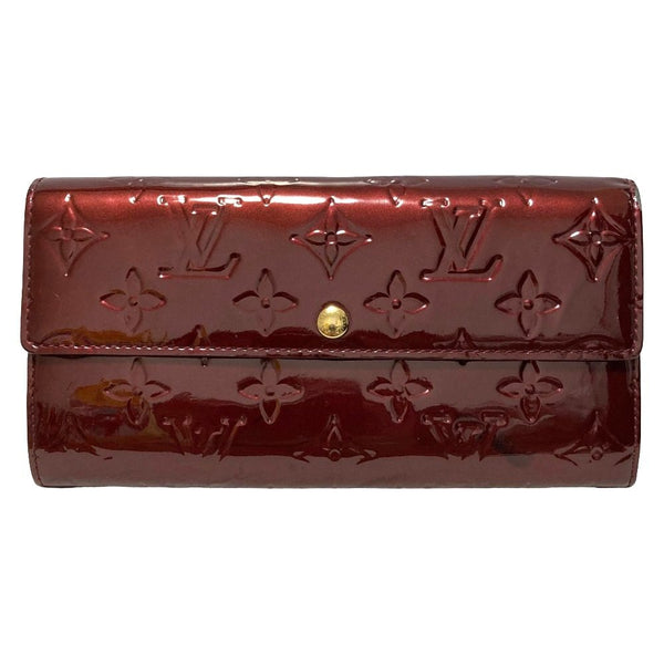 Louis Vuitton Sarah Monogram Vernis Long Wallet