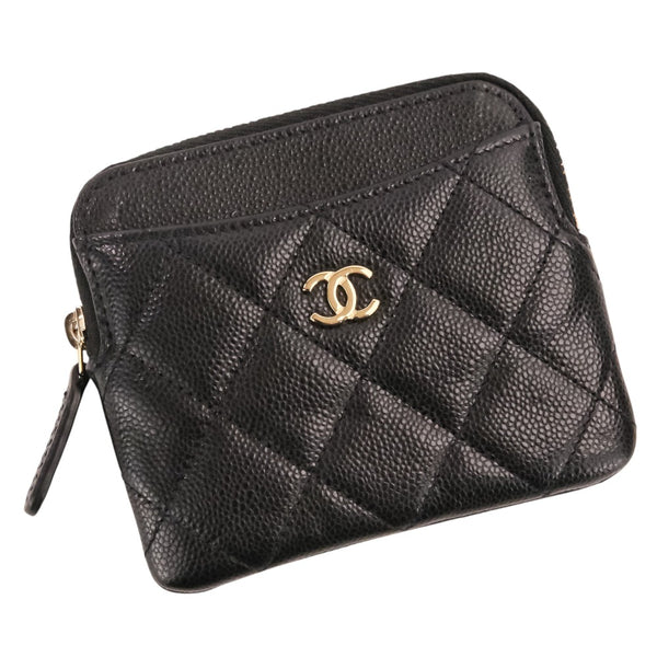 CHANEL Classic Caviar Skin Wallet