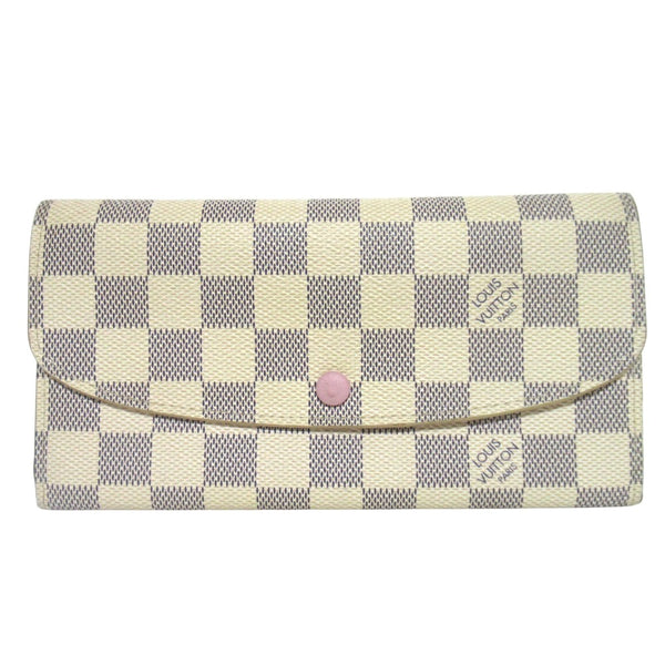 Louis Vuitton Portefeuille Emilie Damier Azur Long Wallet