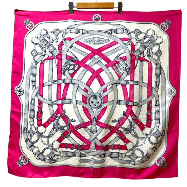 Hermes CAVALCADOUR silk scarf