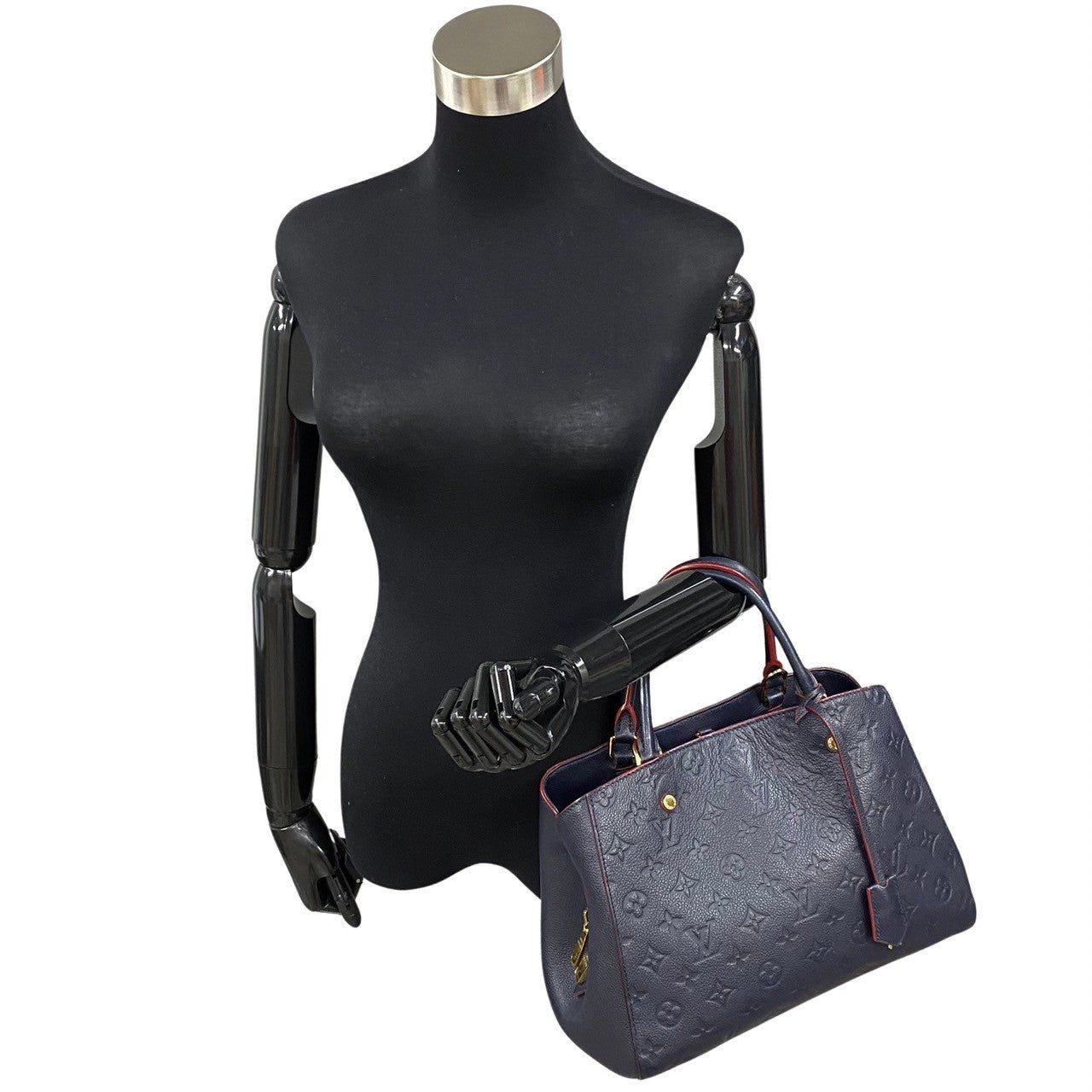 Louis Vuitton Montaigne MM Leather Handbag M42746 in Excellent condition