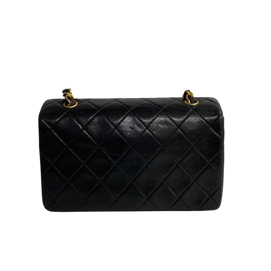 Chanel Mini CC Quilted Leather Full Flap Bag Leather Crossbody Bag in Very Good Condition