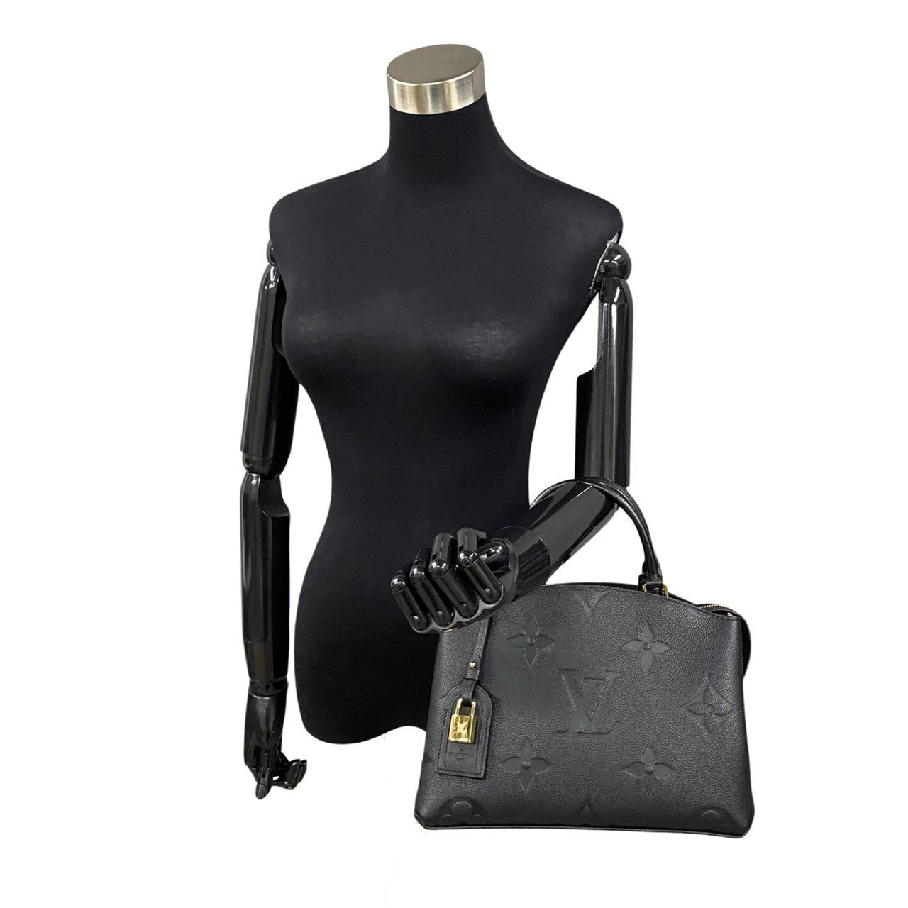 Louis Vuitton Petit Palais PM Leather Shoulder Bag M58916 in Excellent condition