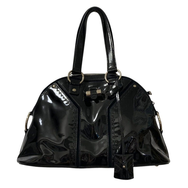 Yves Saint Laurent Muse Y line Patent Handbag