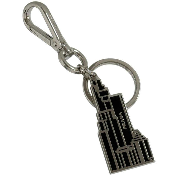 Prada City Metal Keyring