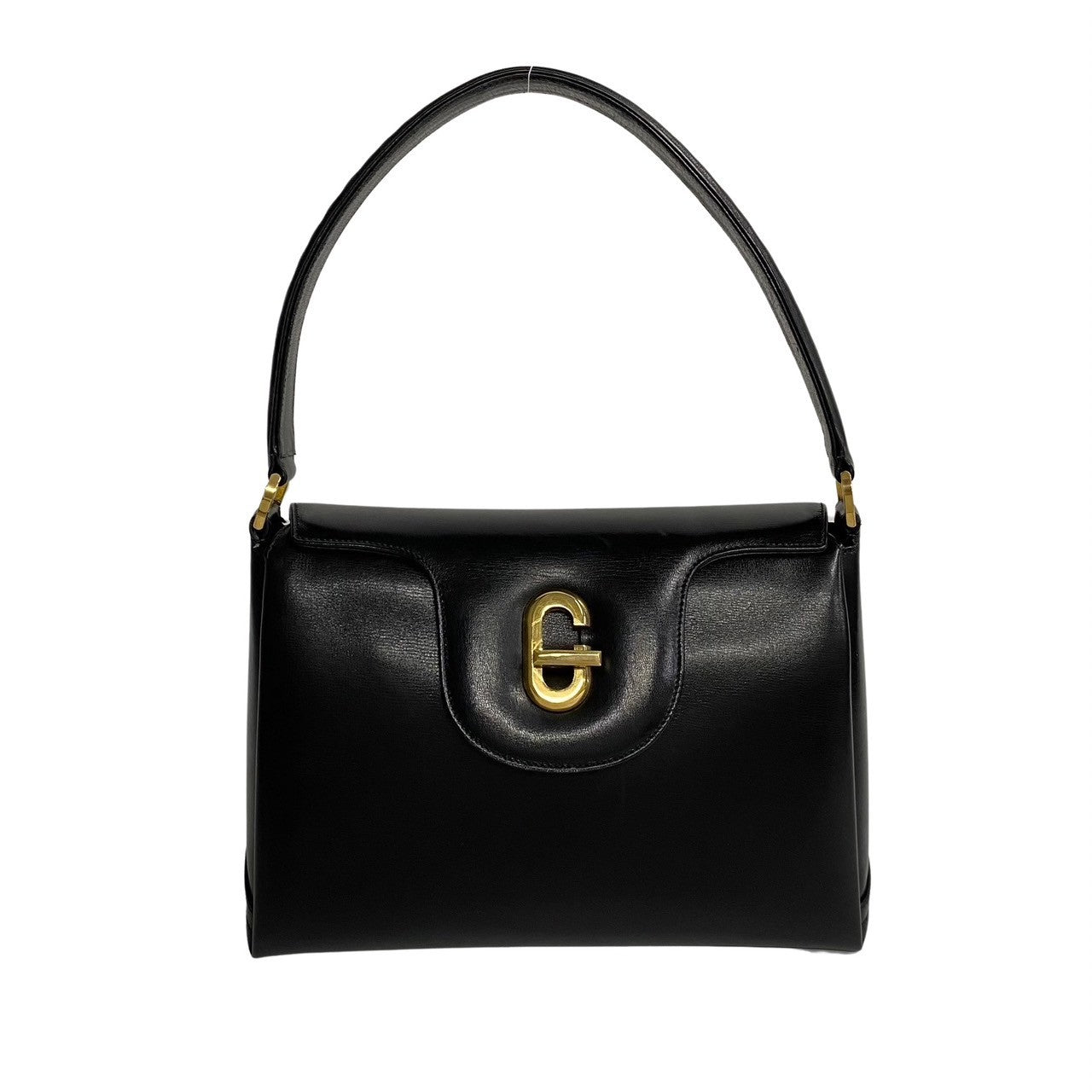 Leather G Turnlock Handbag