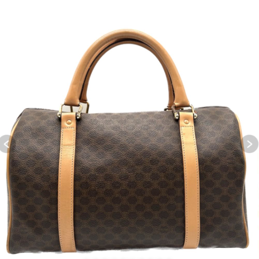 Macadam Leather Boston Bag