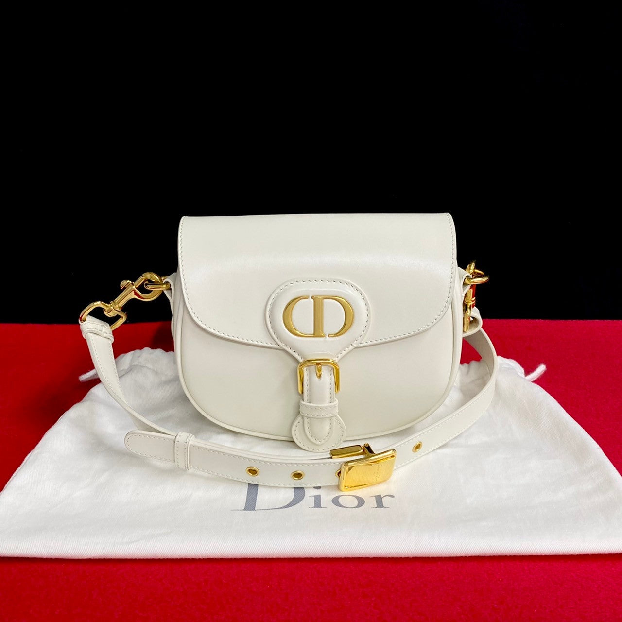 Dior Leather Bobby Bag  Leather Crossbody Bag in Excellent condition