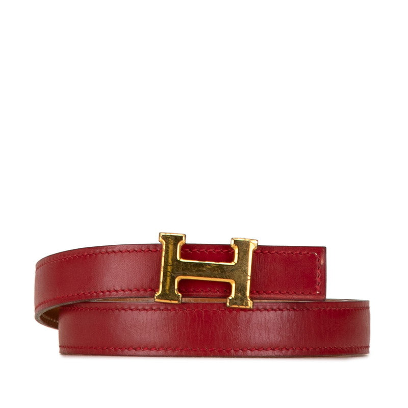 Hermes Constance Reversible H Belt Leather