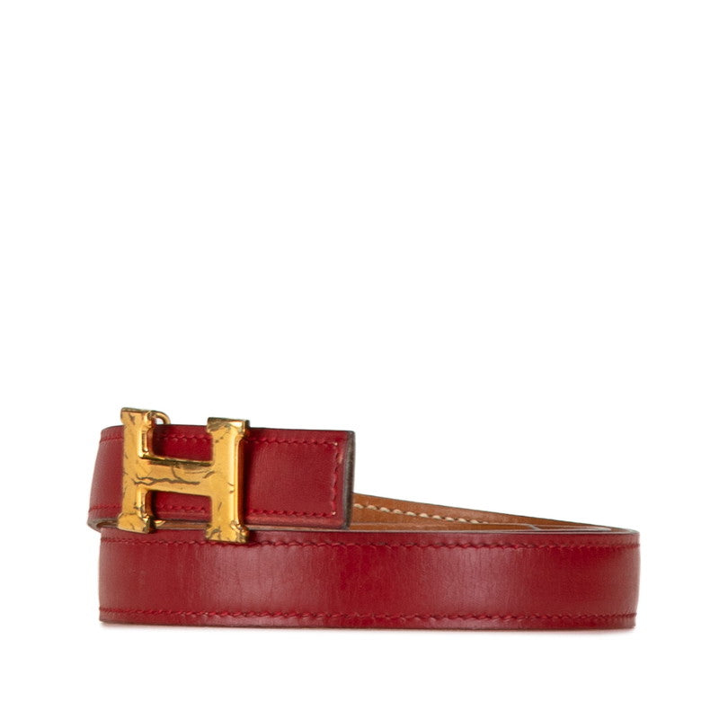 Hermes Constance Reversible H Belt Leather