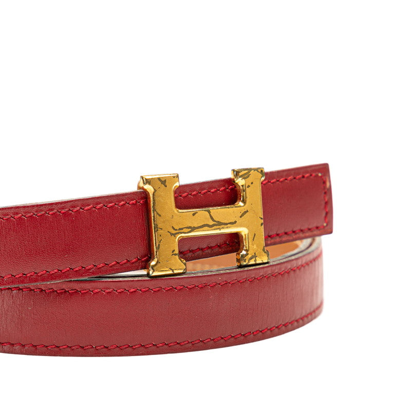 Hermes Constance Reversible H Belt Leather