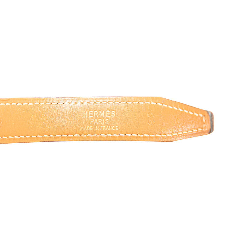 Hermes Constance Reversible H Belt Leather