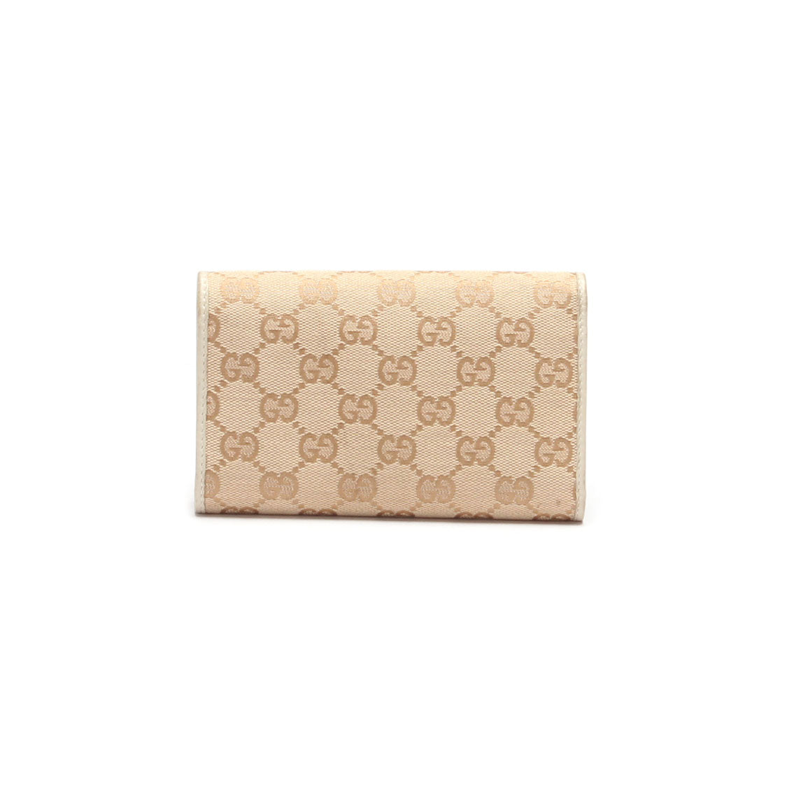 GG Canvas Compact Wallet 263114