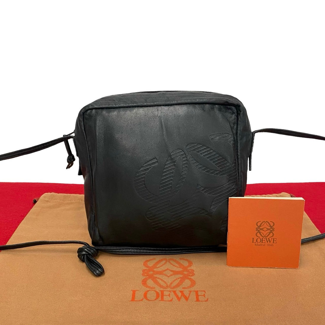 Loewe Leather Crossbody Bag Leather Crossbody Bag in Very Good Condition