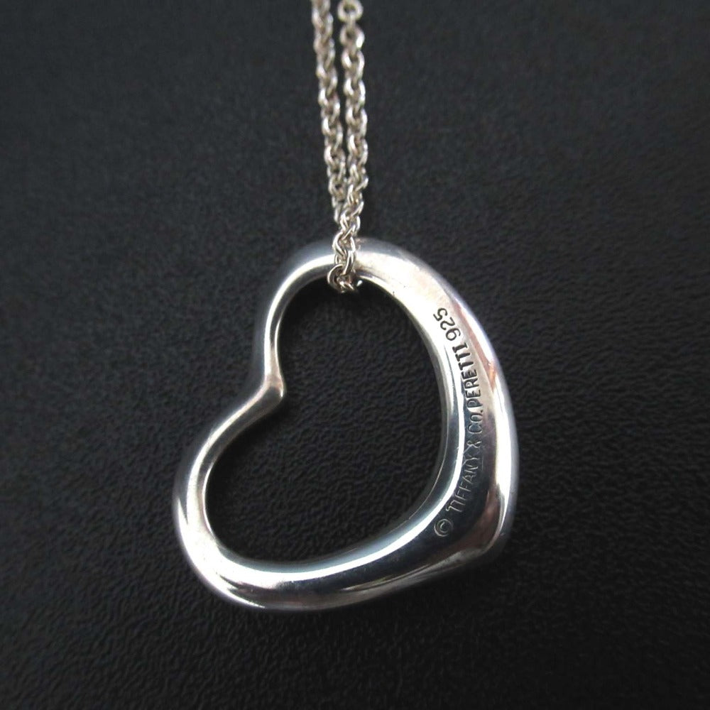 Tiffany&Co. Open Heart 925 Silver Necklace