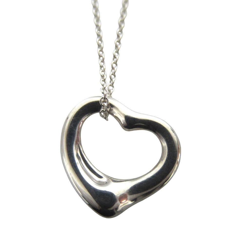 Tiffany&Co Open Heart Silver Necklace