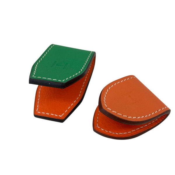 Hermes At H Leather Money Clip Set