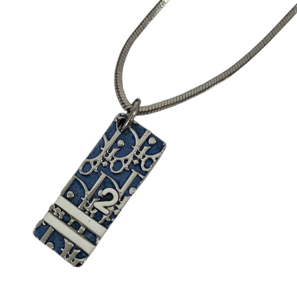 Christian Dior Trotter Plate Necklace