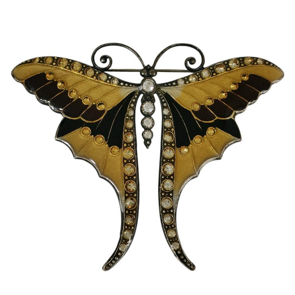 Catherine Popesco Butterfly Motif Brooch