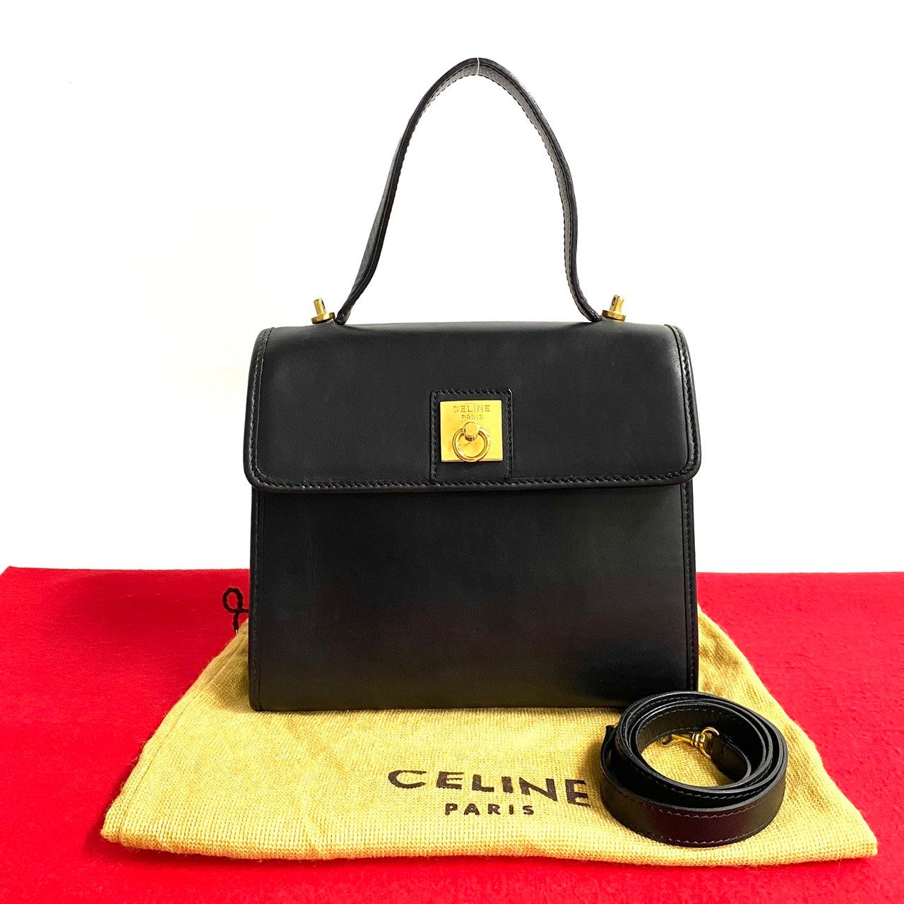 Celine Leather Handbag Leather Handbag in Good condition