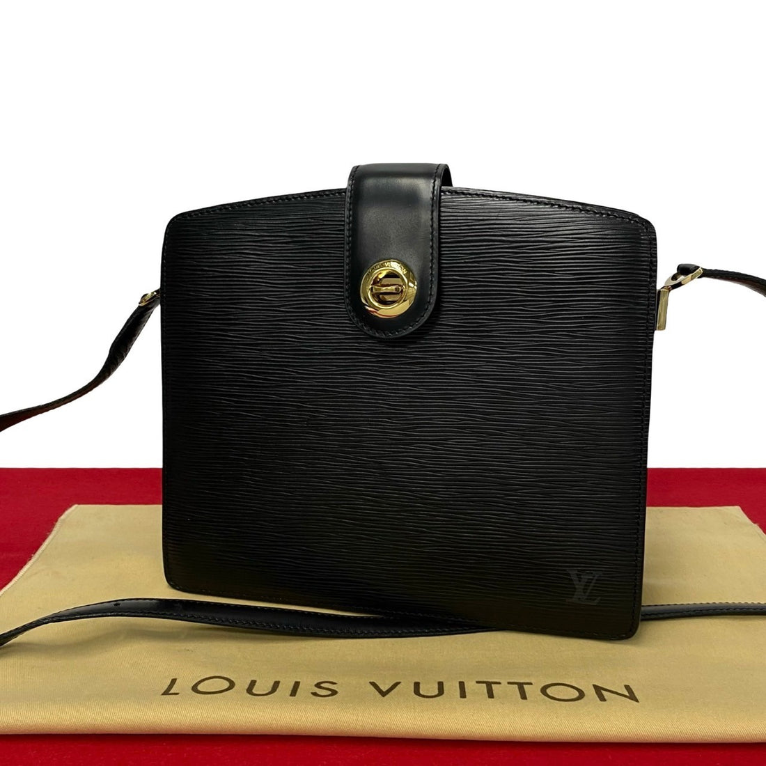 Louis Vuitton Capuchin Shoulder Bag Leather Shoulder Bag M52342 in Great Condition