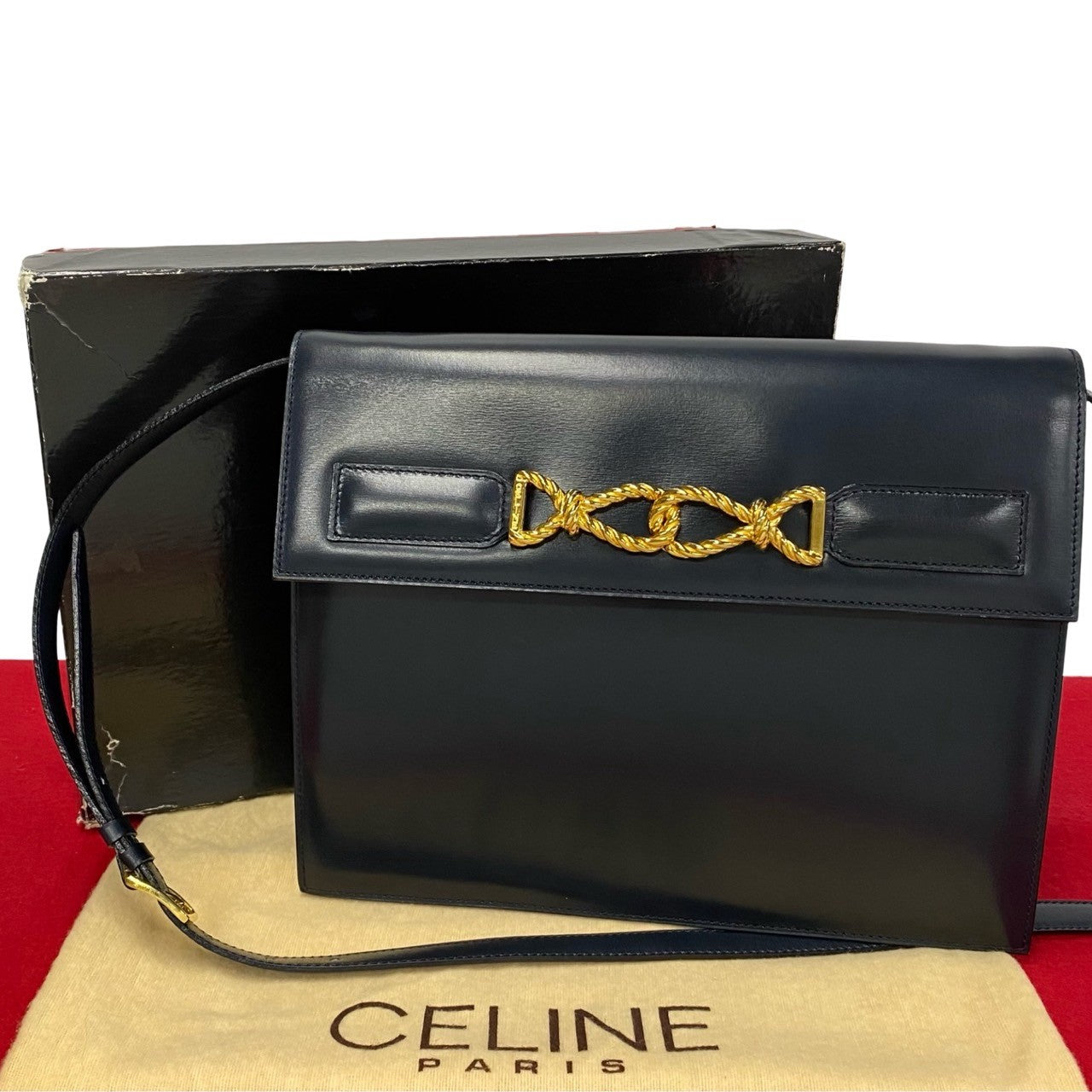 Celine Leather Crossbody Bag Leather Crossbody Bag in Excellent condition