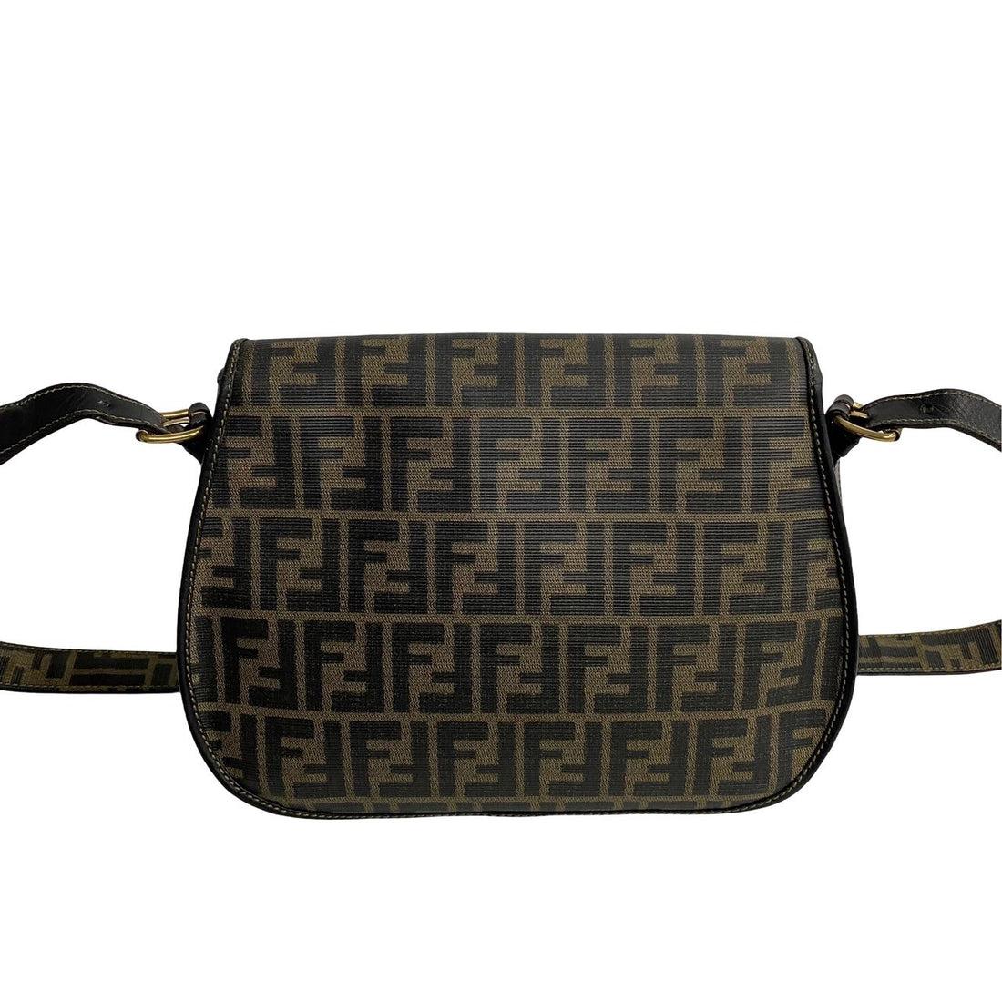 Fendi Zucca Canvas Crossbody Bag  Canvas Crossbody Bag in Very Good Condition