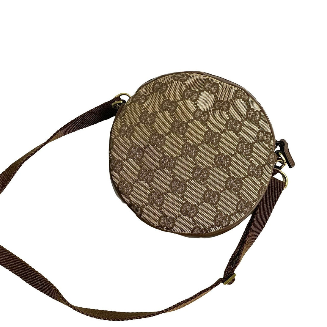 Gucci GG Canvas Crossbody Bag  Canvas Crossbody Bag in Very Good Condition