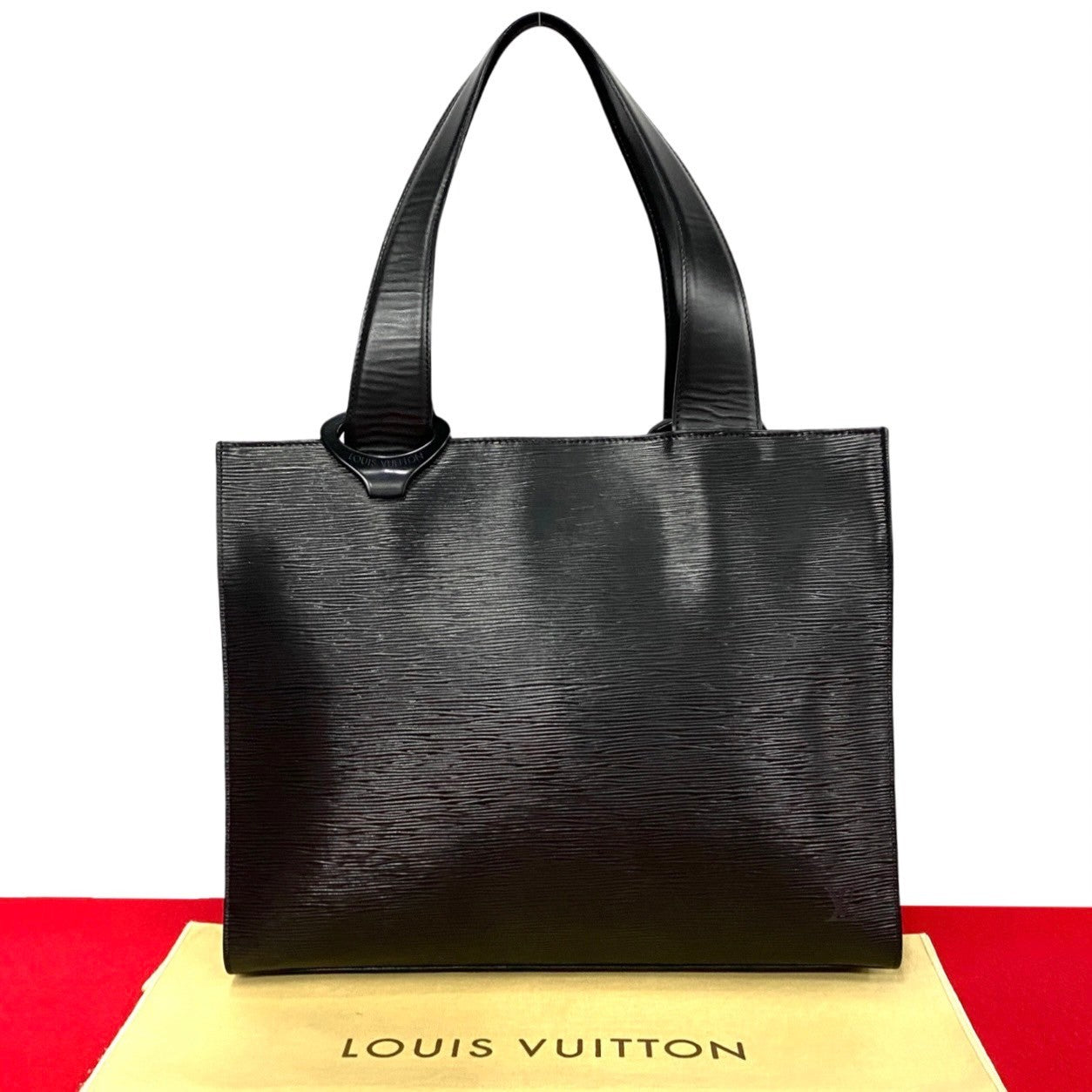 Louis Vuitton Epi Gemo Tote Bag Leather Shoulder Bag M52452 in Excellent condition