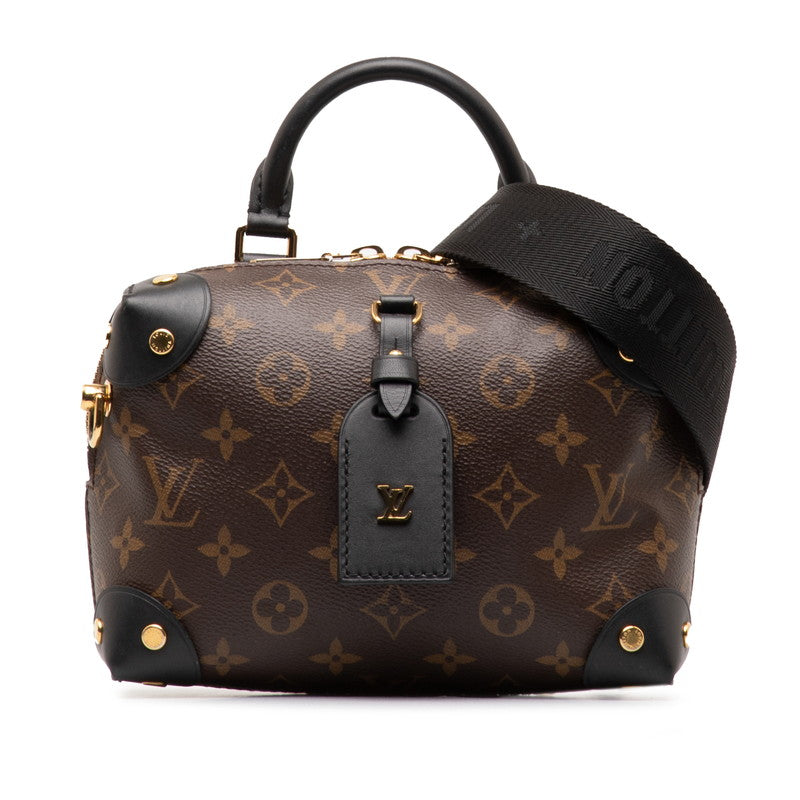 Louis Vuitton Monogram Petite Malle Souple  Canvas Shoulder Bag M45571 in Good condition