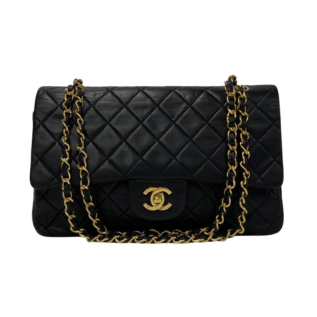 Chanel Medium Classic Double Flap Bag  Leather Crossbody Bag