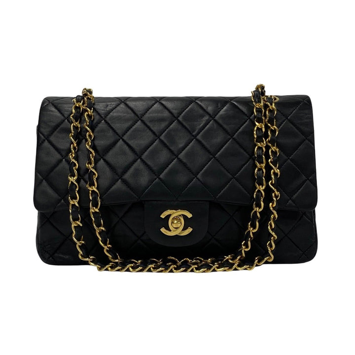 Chanel Medium Classic Double Flap Bag  Leather Crossbody Bag