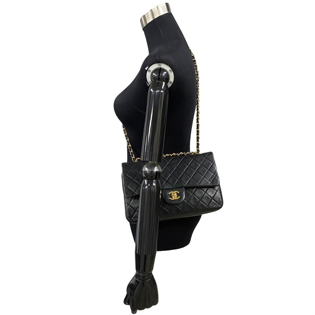 Chanel Medium Classic Double Flap Bag  Leather Crossbody Bag