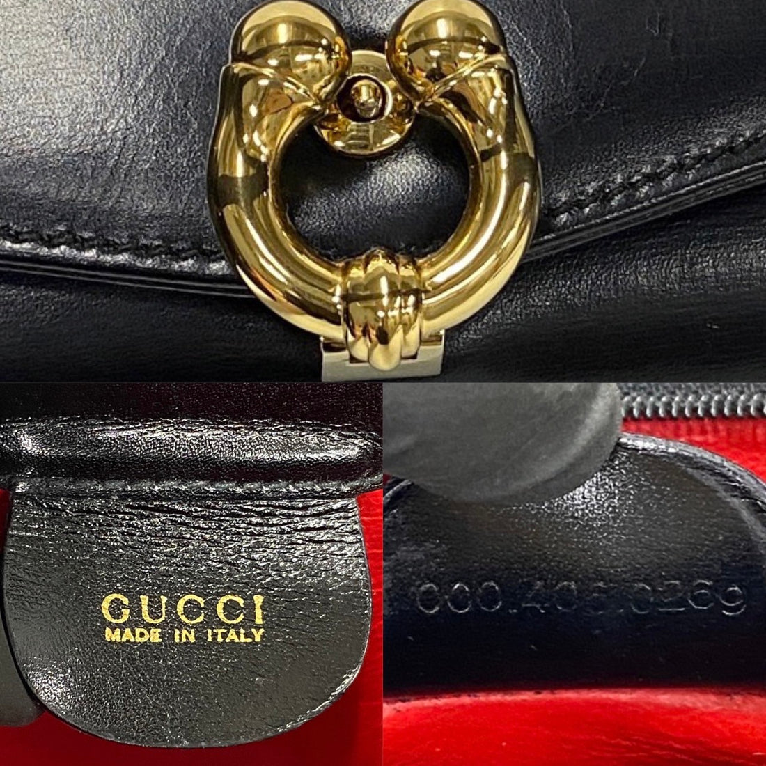 Gucci Leather Handbag Leather Handbag 000 400