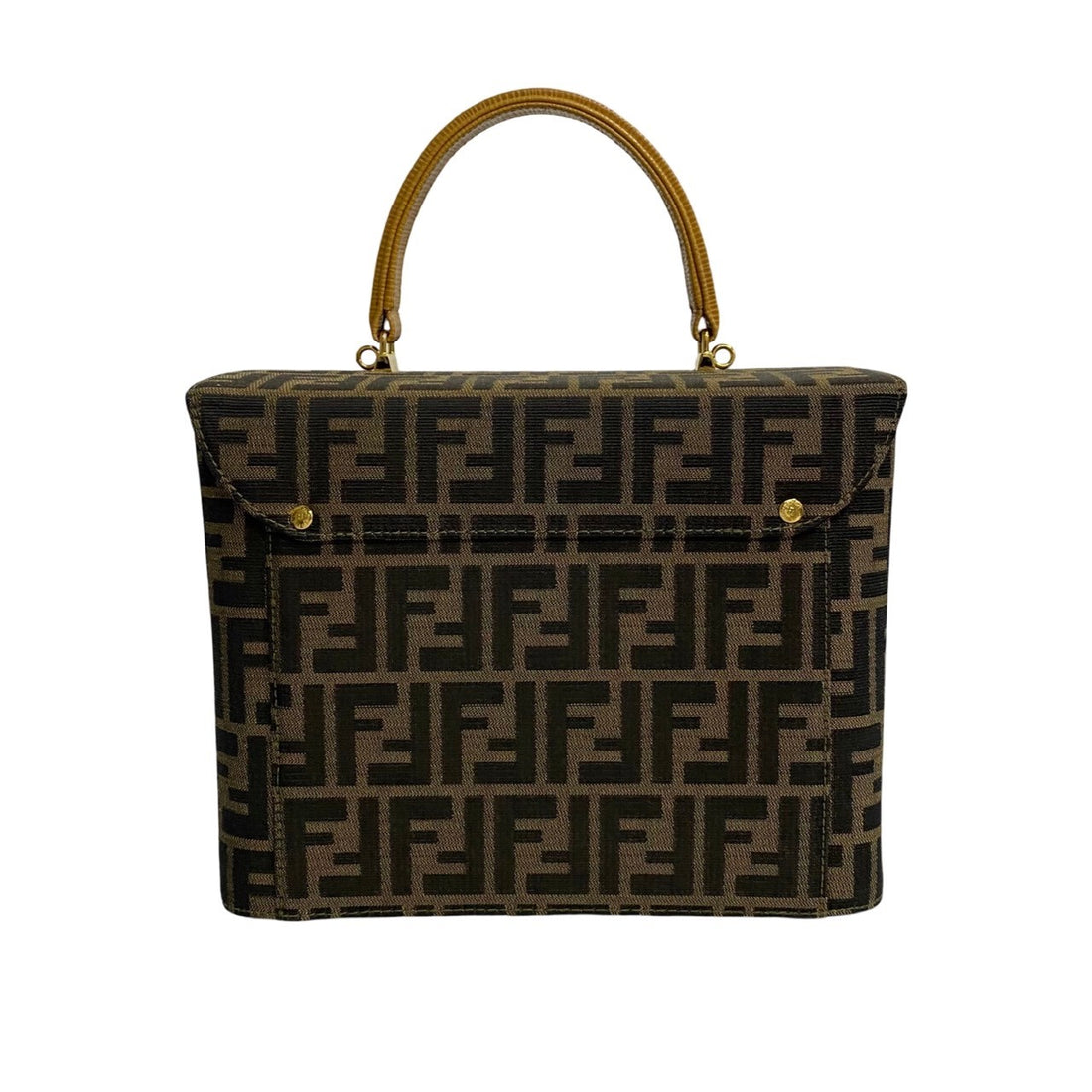 Fendi Zucca Canvas Vanity Bag Canvas Vanity Bag