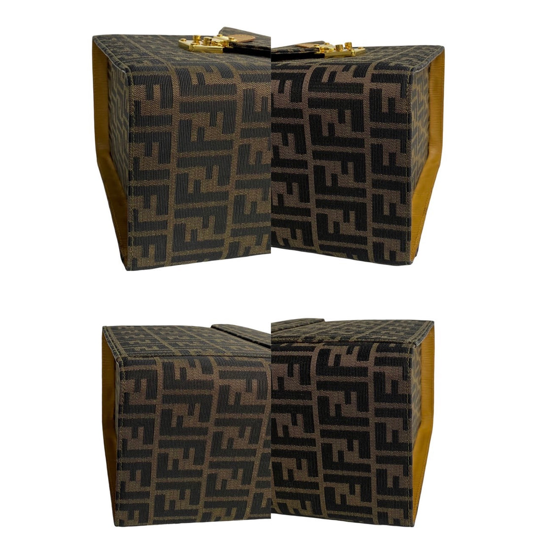 Fendi Zucca Canvas Vanity Bag Canvas Vanity Bag