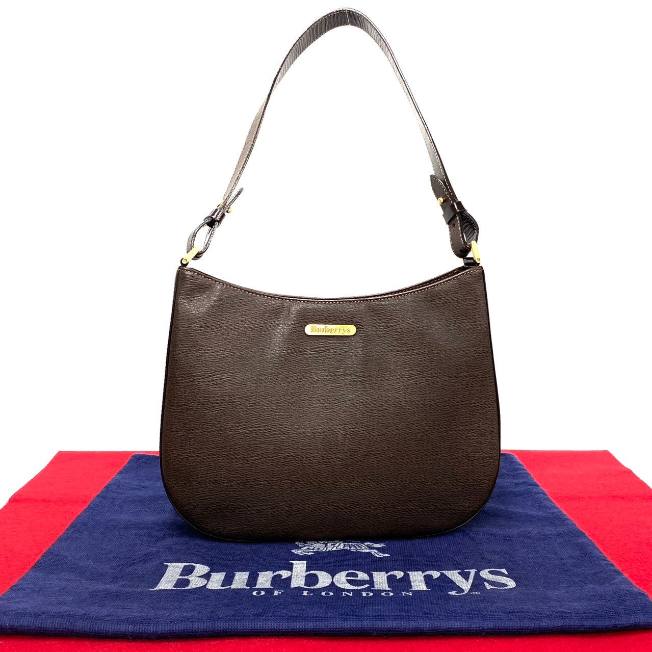 Burberry Leather Shoulder Bag Leather Shoulder Bag in Excellent condition