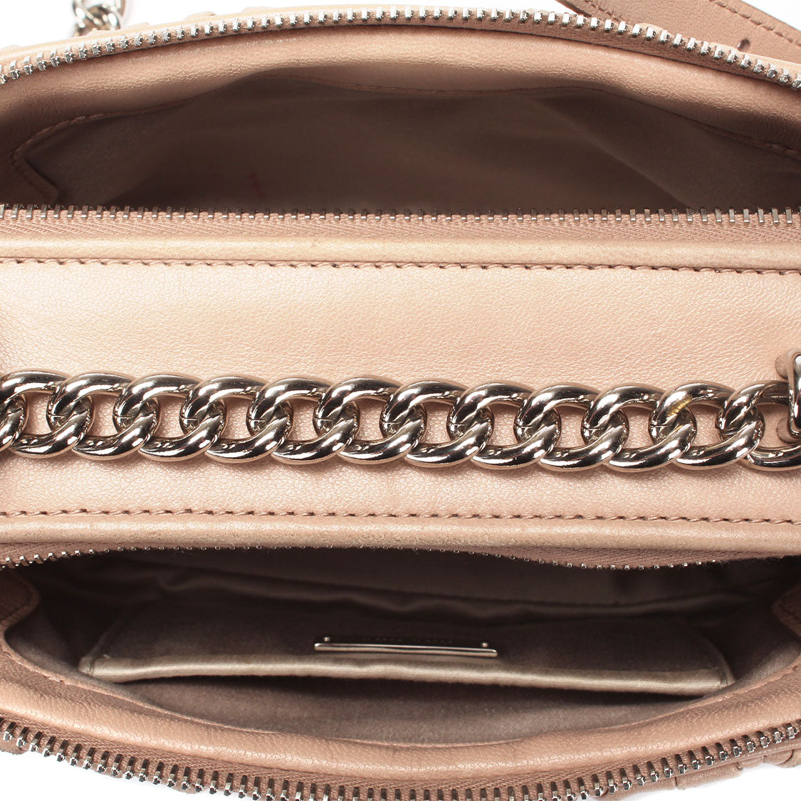 Metalsse Leather Camera Crossbody Bag