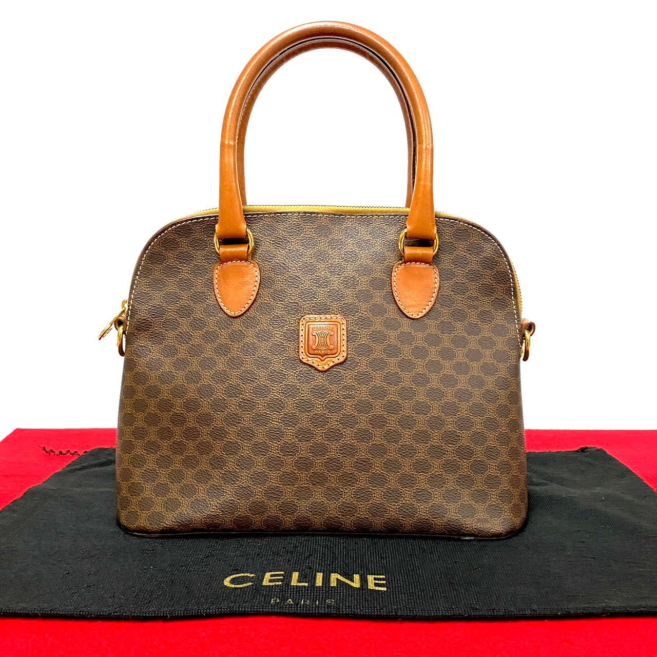 Celine Macadam Canvas Handbag Canvas Handbag in Good condition