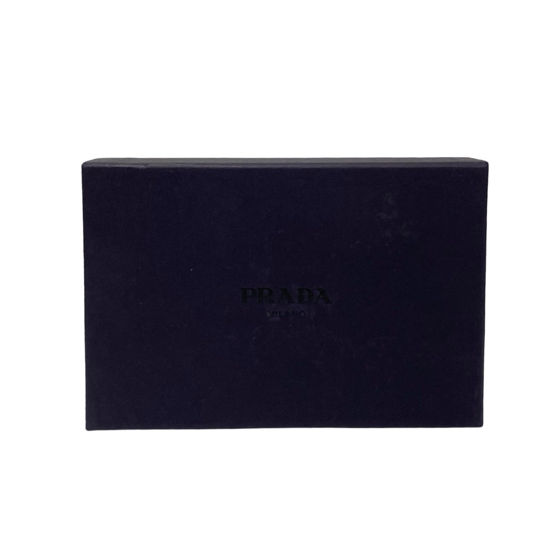 Prada Leather Bifold Compact Wallet Leather Short Wallet