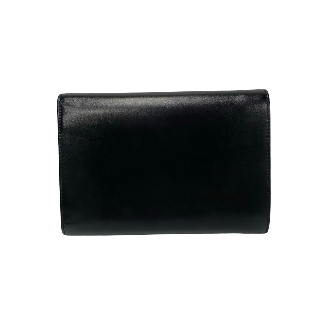 Prada Leather Bifold Compact Wallet Leather Short Wallet