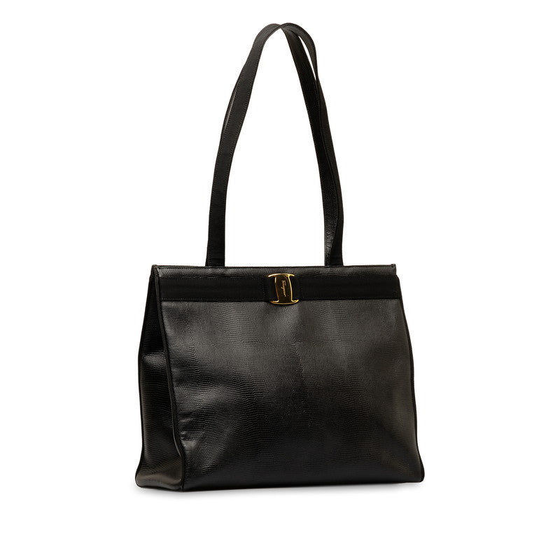 Leather Vara Bow Shoulder Bag  DF21-2530