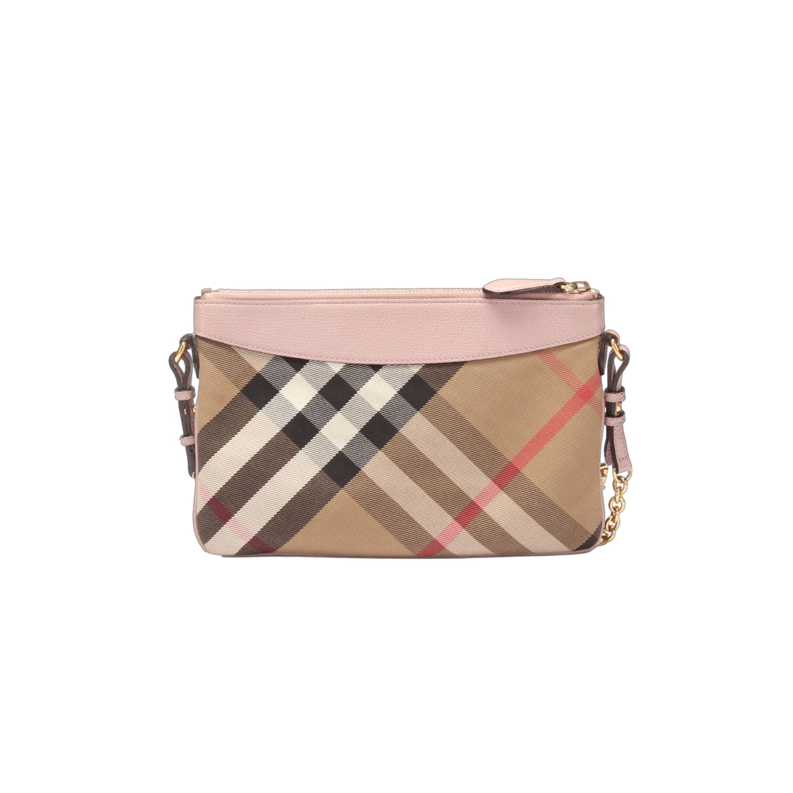 Nova Check Canvas & Sequin Peyton Crossbody Bag