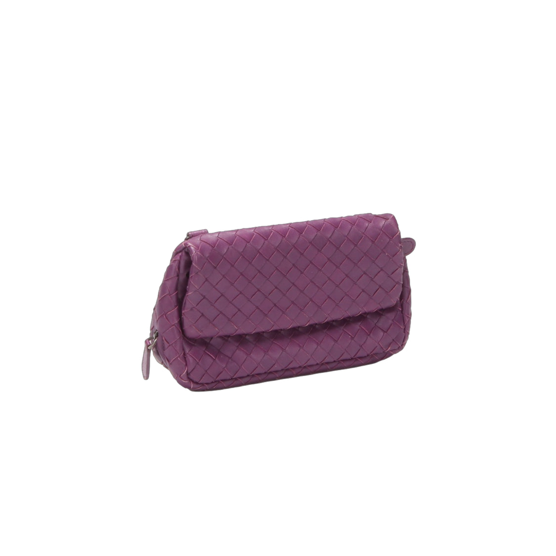 Nappa Intrecciato Mini Expandable Crossbody Bag